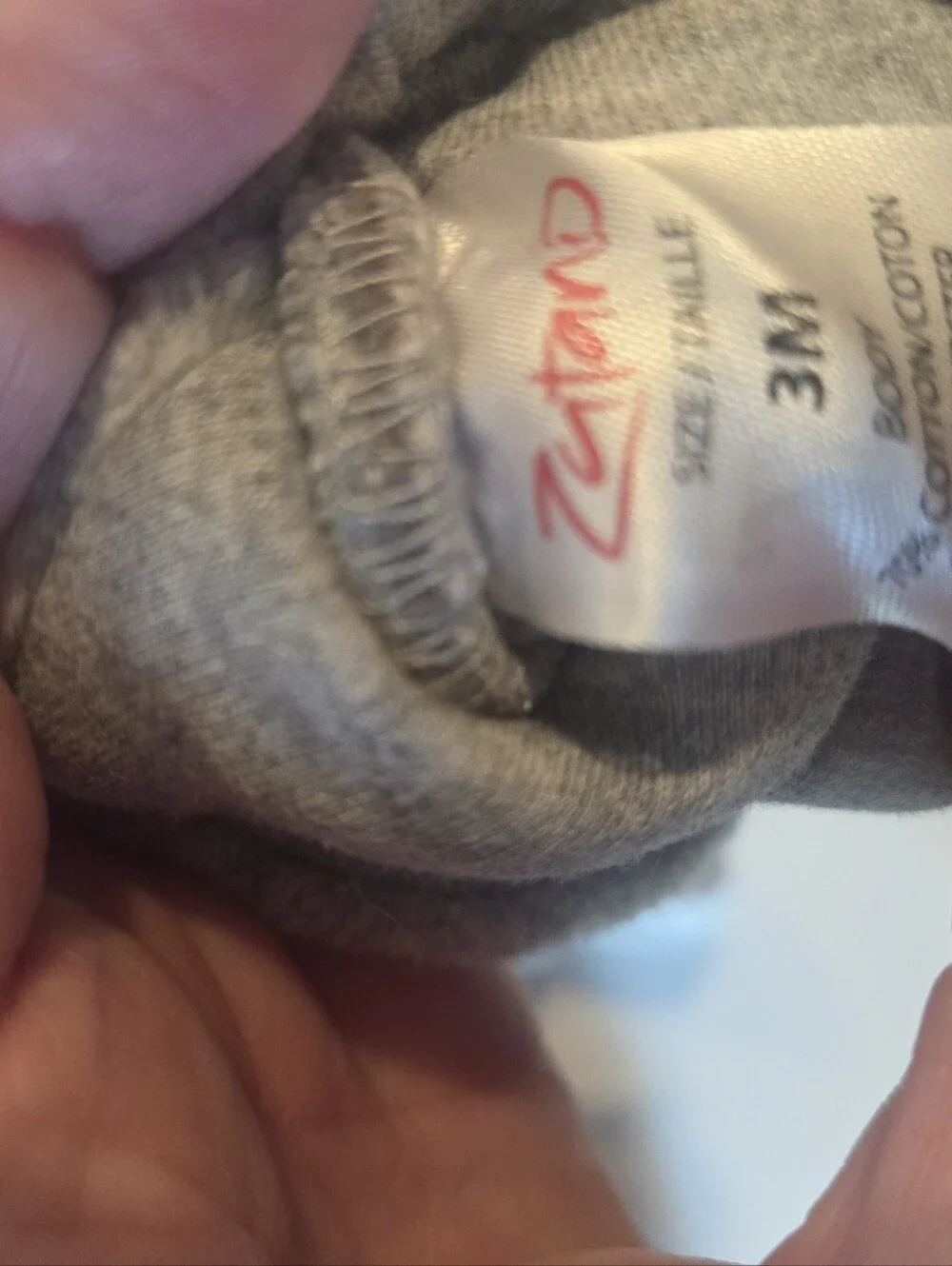 Zutano Cozie Fleece Color Block Gripper Baby Bootie (3month)